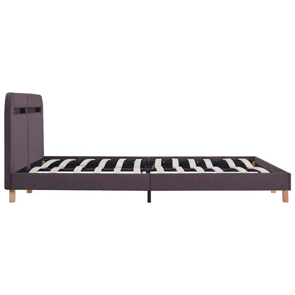 Bed Frame | Taupe | Iron | King | Adjustable Armrests | Bed Frame