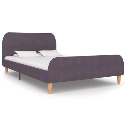 Bed Frame | Taupe | Iron, Wood, Fabric | Small Double | Durable