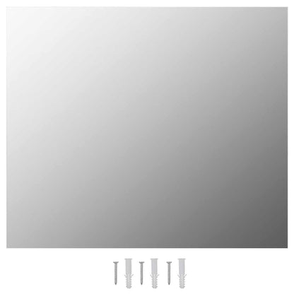Frameless Mirror 80x60 cm Glass