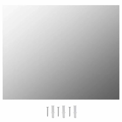 Frameless Mirror 100x60 cm Glass