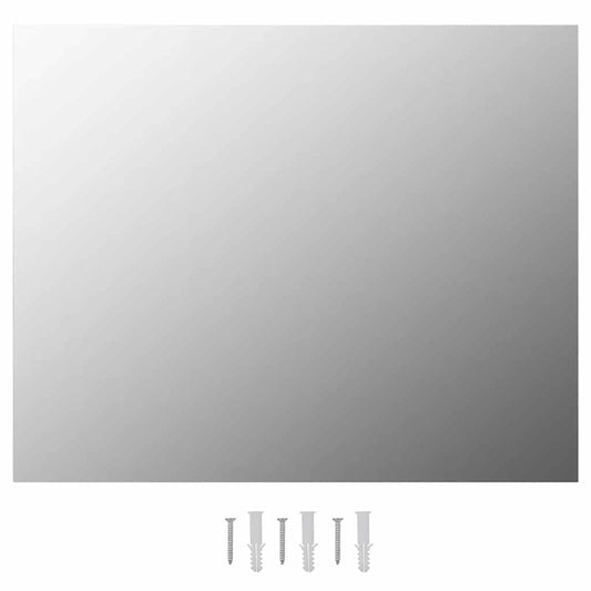 Frameless Mirror 100x60 cm Glass