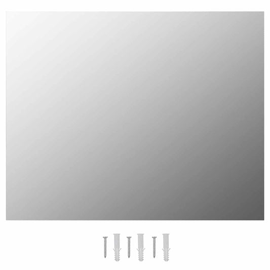 Frameless Mirror 100x60 cm Glass