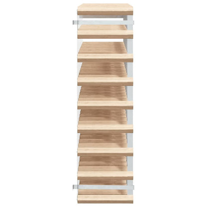 Wine Rack for 72 Bottles Solid Pinewood
