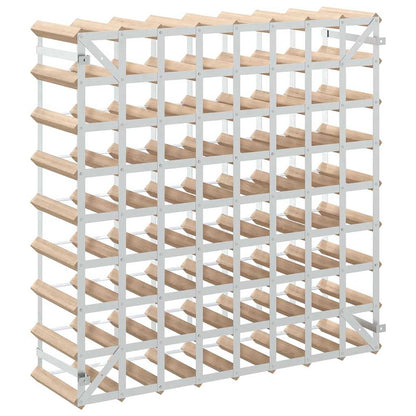 Wine Rack for 72 Bottles Solid Pinewood