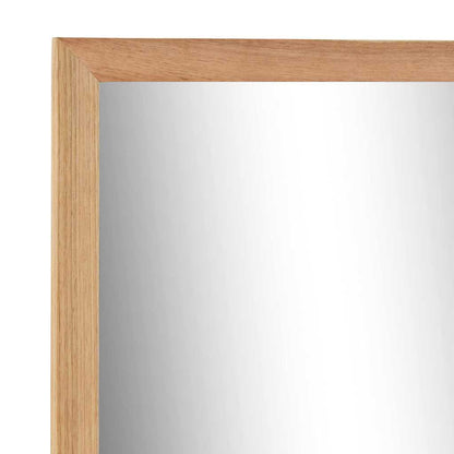 247607 vidaXL Sink Cabinet with Mirror Solid Walnut Wood