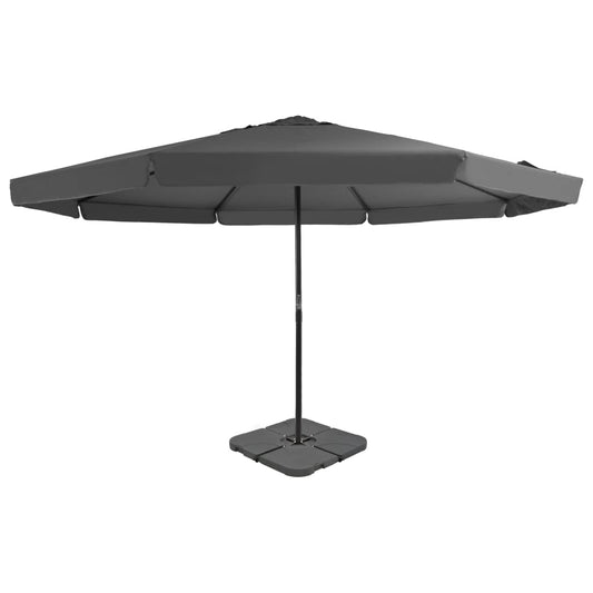 Garden Parasol | Anthracite | Aluminium | 5 m diameter, 3.85 m height