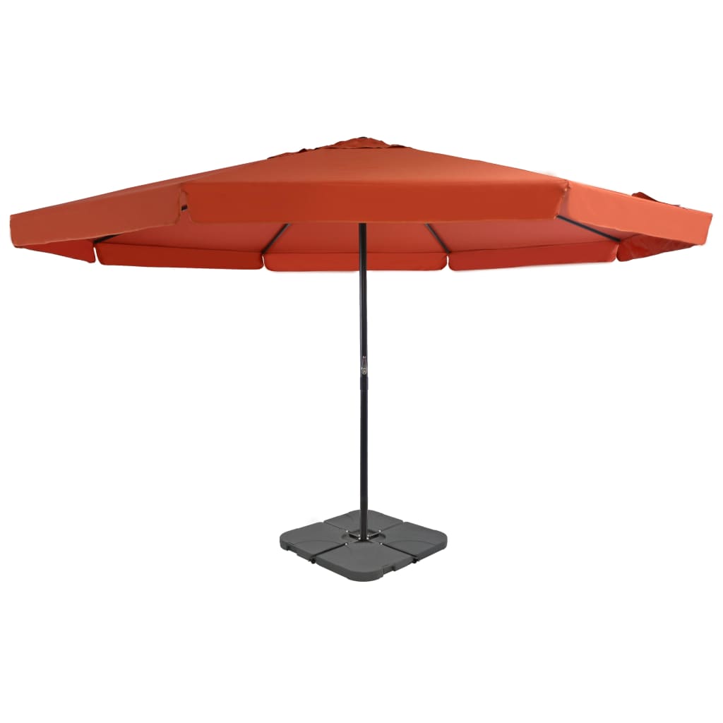 Garden Parasol | Terracotta | Aluminium, Steel, Plastic | Large