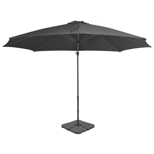 Garden Parasol | Anthracite | Aluminium, Steel, Plastic | Large