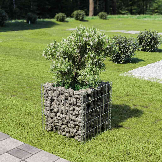 Gabion Raised Bed | Silver | Galvanised Steel | Standard