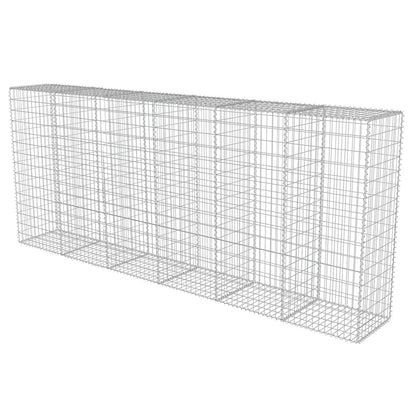 Gabion Wall with Covers Galvanised Steel 300x50x150 cm