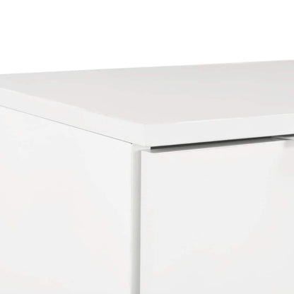 283715 vidaXL Sideboard High Gloss White 71x35x80 cm Engineered Wood