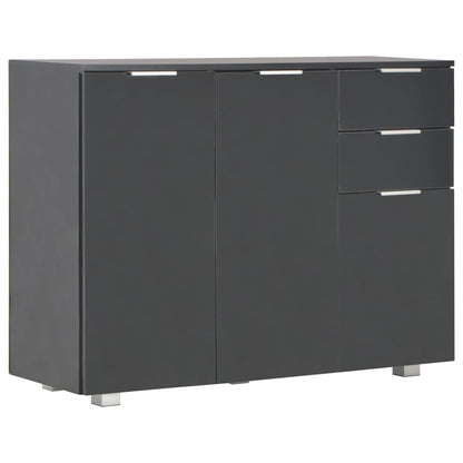 Sideboard | Black | Engineered wood | Medium | Sideboard | Rectangular