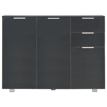 Sideboard | Black | Engineered wood | Medium | Sideboard | Rectangular