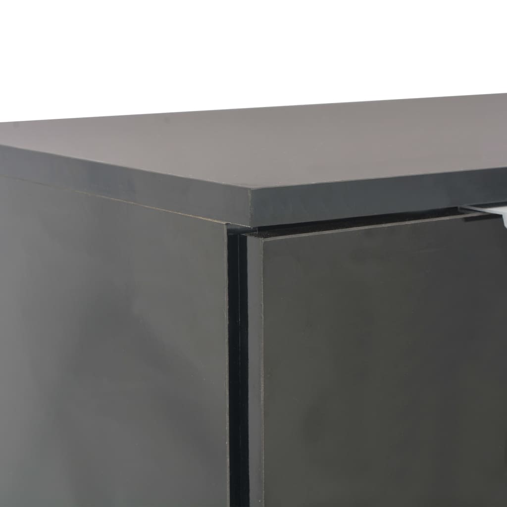 Sideboard | Black | Engineered wood | Medium | Sideboard | Rectangular