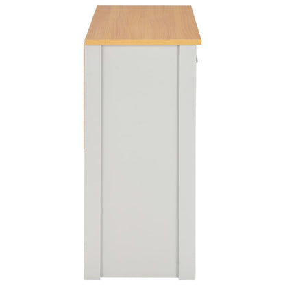 283741 vidaXL Console Table Grey 97x35x76 cm