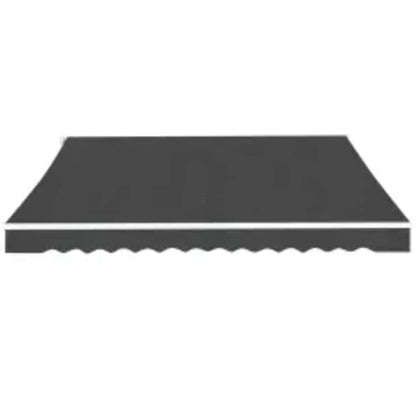 Folding Awning Manual Operated 600 cm Anthracite
