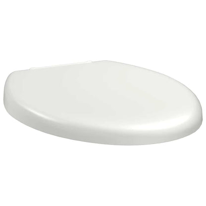 Soft-close Toilet Seat with Quick-release Design White