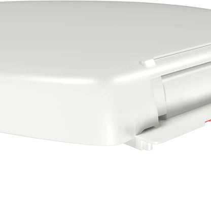 Soft-close Toilet Seat with Quick-release Design White