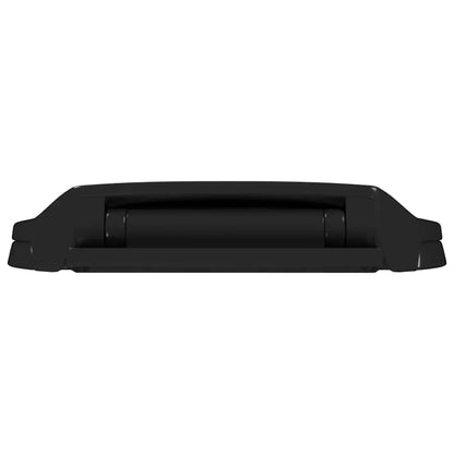 Soft-close Toilet Seat with Quick-release Design Black