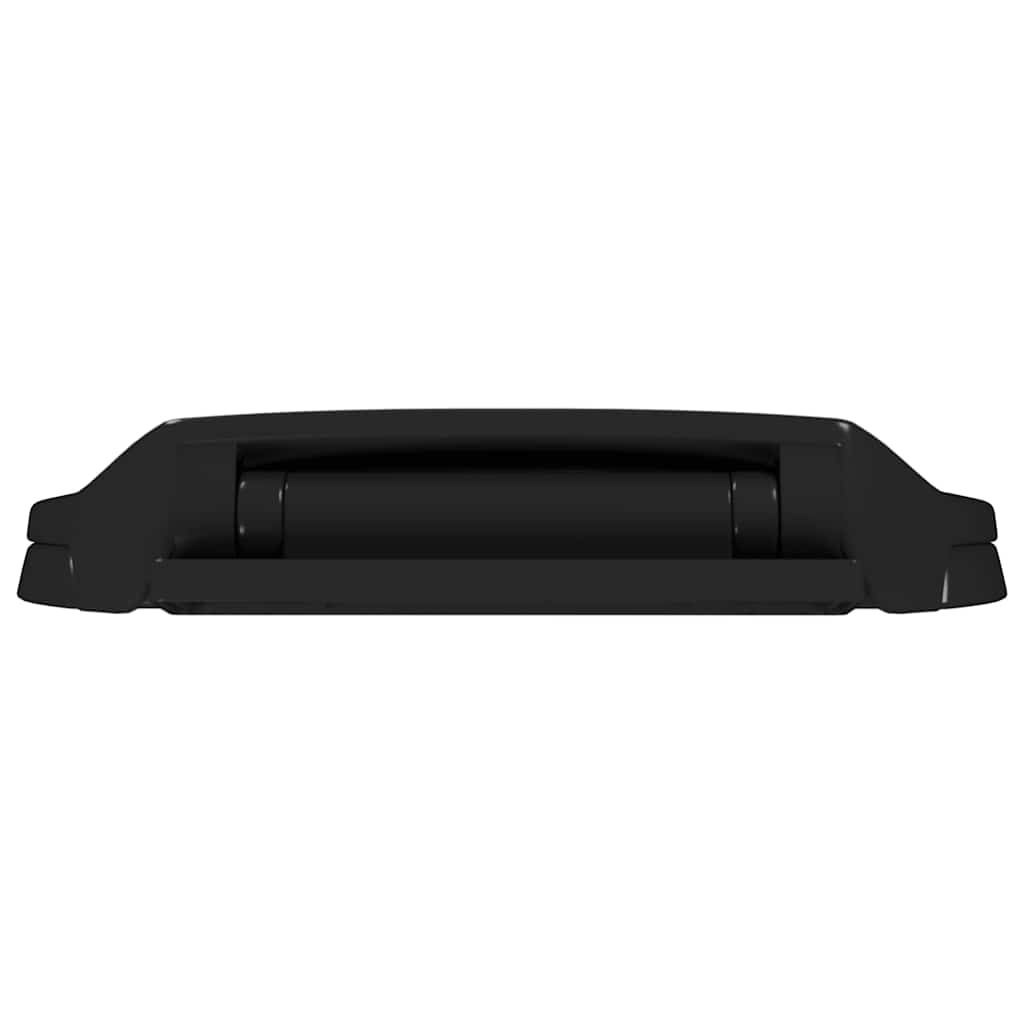 Soft-close Toilet Seat with Quick-release Design Black