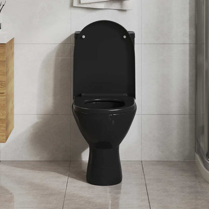 Soft-close Toilet Seat with Quick-release Design Black