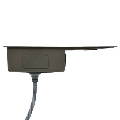 Handmade Kitchen Sink Black Stainless Steel