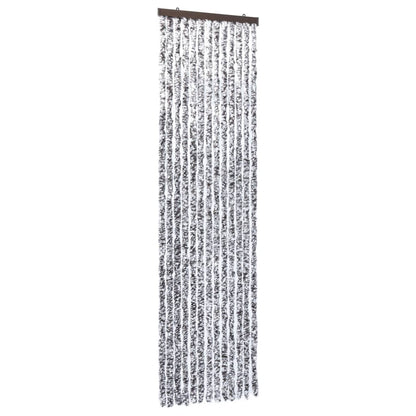 Insect Curtain Brown and Beige 56x185 cm Chenille