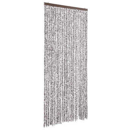 284278 vidaXL Insect Curtain Brown and Beige 100x220 cm Chenille