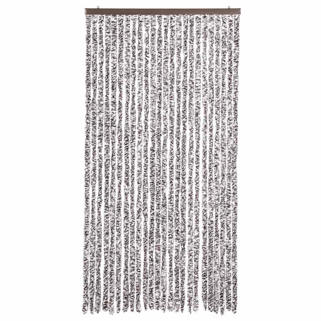 284278 vidaXL Insect Curtain Brown and Beige 100x220 cm Chenille