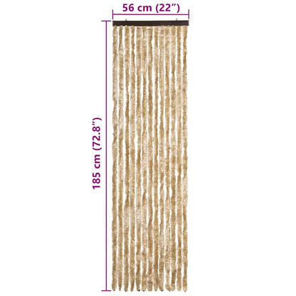 Insect Curtain Beige 56x185 cm Chenille