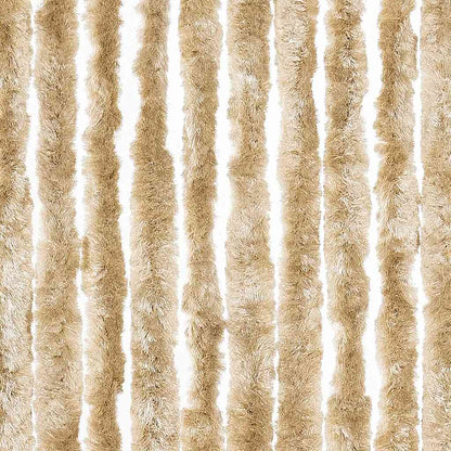 284283 vidaXL Insect Curtain Beige 90x220 cm Chenille