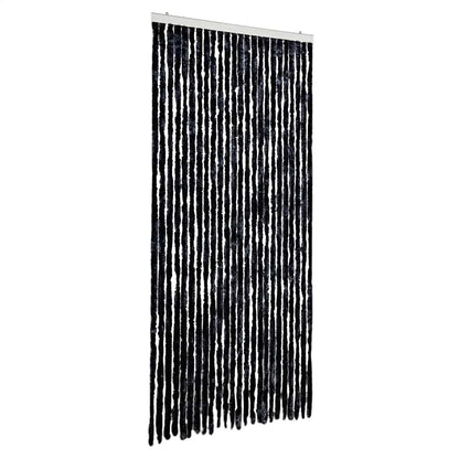284290 vidaXL Insect Curtain Anthracite 100x220 cm Chenille
