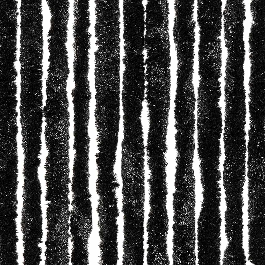 284290 vidaXL Insect Curtain Anthracite 100x220 cm Chenille