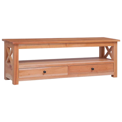 283840 vidaXL TV Cabinet 120x30x40 cm Solid Mahogany Wood