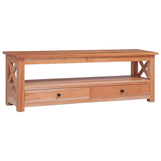 283840 vidaXL TV Cabinet 120x30x40 cm Solid Mahogany Wood