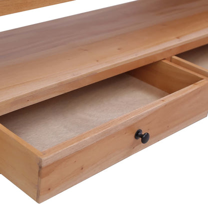 283840 vidaXL TV Cabinet 120x30x40 cm Solid Mahogany Wood