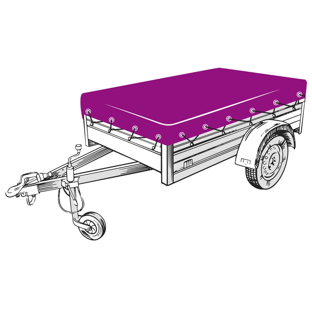 Trailer Net HDPE 1.5x2.2 m Black