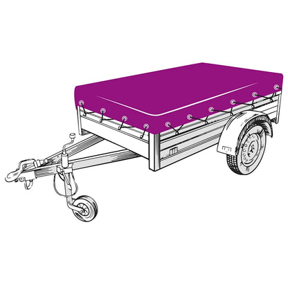 Trailer Net HDPE 2.5x3.5 m Black