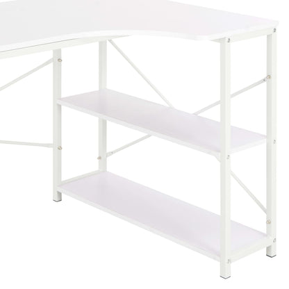 Computer Desk White 120x72x70 cm