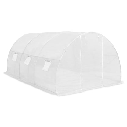 Greenhouse | White | PE mesh fabric, galvanised steel | 13.5m²