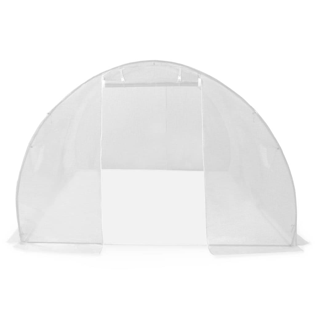Greenhouse | White | PE mesh fabric, galvanised steel | 13.5m²