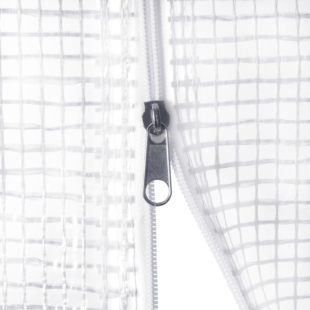 Greenhouse | White | PE mesh fabric, galvanised steel | 13.5m²