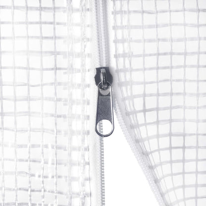 Greenhouse | White | PE mesh fabric, galvanised steel | 13.5m²