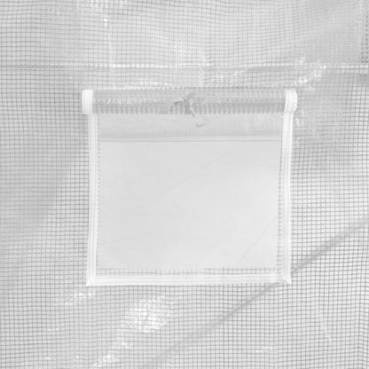 Greenhouse | White | PE mesh fabric, galvanised steel | 13.5m²