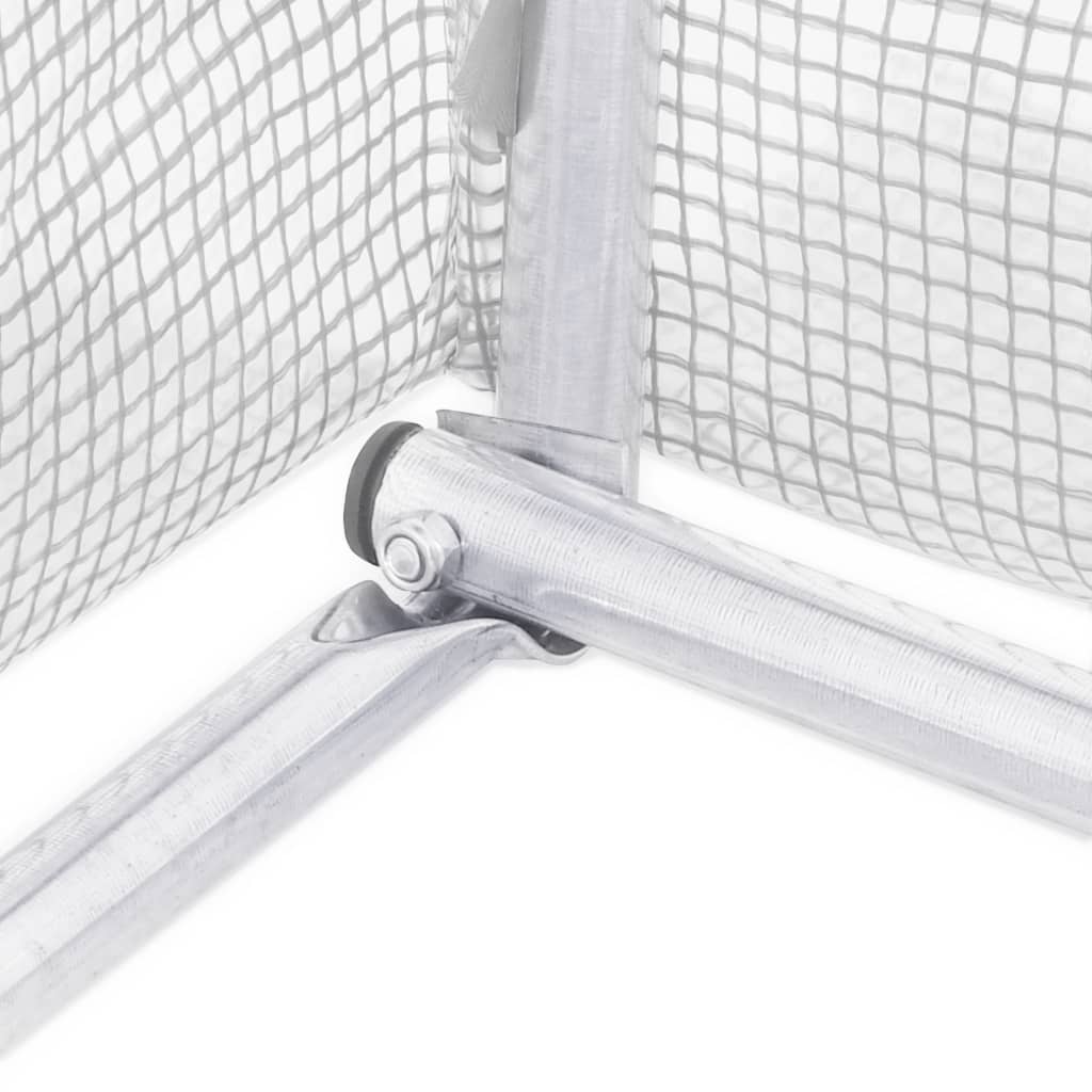 Greenhouse | White | PE mesh fabric, galvanised steel | 13.5m²