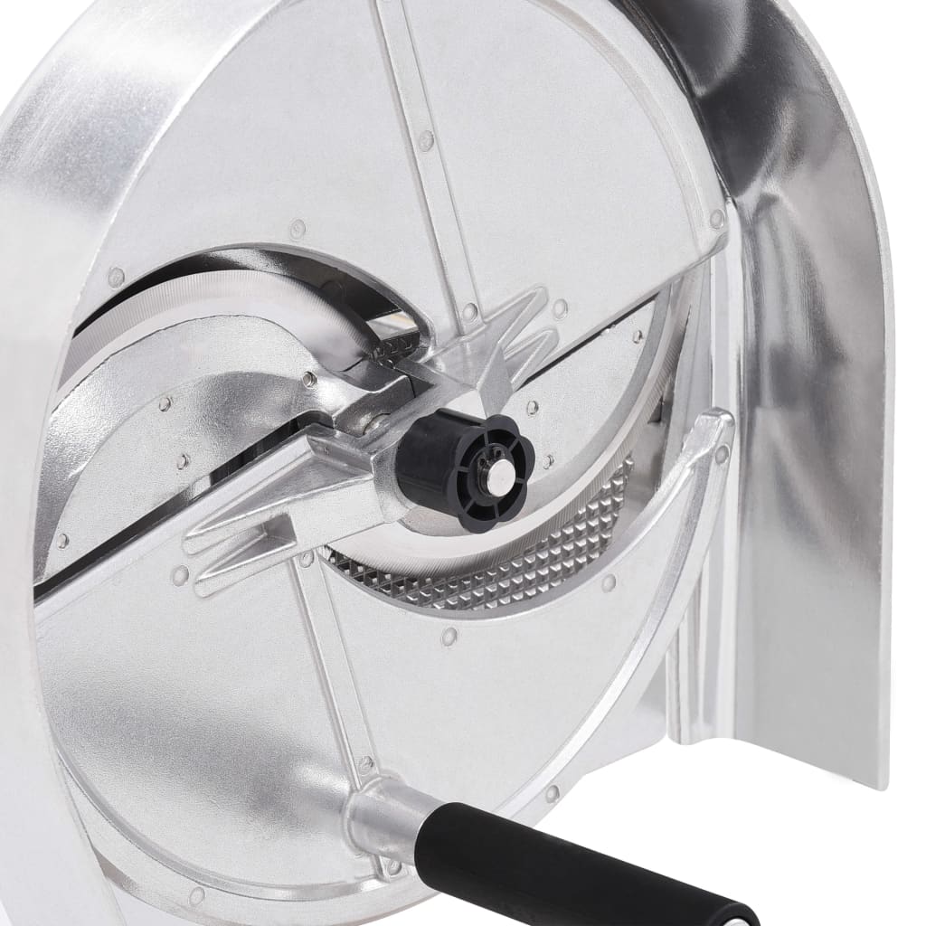 Manual Vegetable Cutter Silver 22x44.5 cm Aluminum