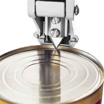 50958 vidaXL Canned Food Can Opener Silver 70 cm Aluminum and Stainless Steel