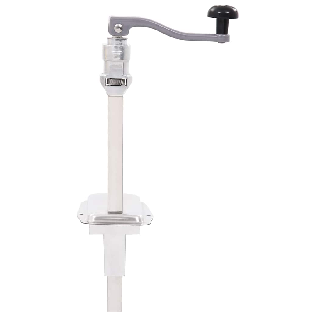 50958 vidaXL Canned Food Can Opener Silver 70 cm Aluminum and Stainless Steel
