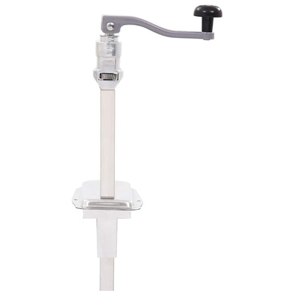 50958 vidaXL Canned Food Can Opener Silver 70 cm Aluminum and Stainless Steel