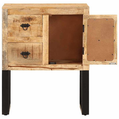 282758 vidaXL Sideboard 60x30x76 cm Solid Mango Wood
